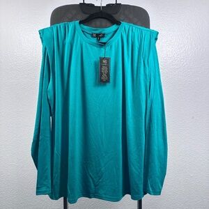 Kathy Ireland Women’s Long Sleev Top Size 1X‎